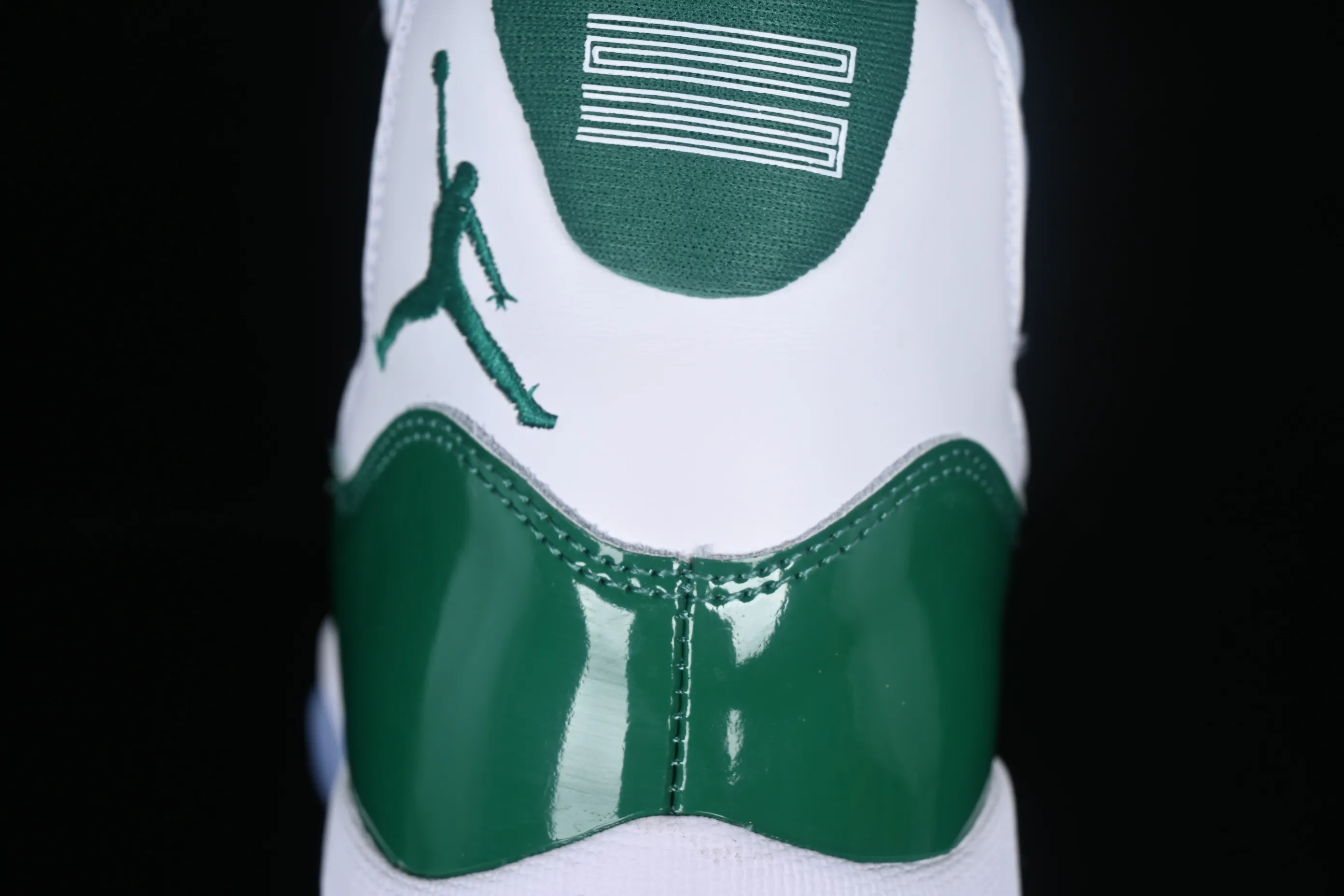 All categories Air Jordan Jordan series basketball shoes Air Jordan 11 Air Jordan 11 Retro "White And Green" AJ11 Joe 11 patent leather white and green CT8012-113